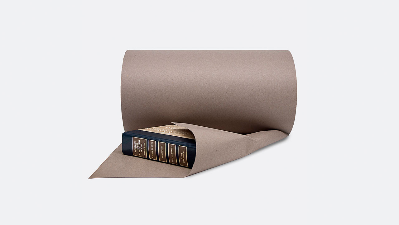 Kraft Paper Rolls PICK YOUR SIZE Bogus Indented Sheets